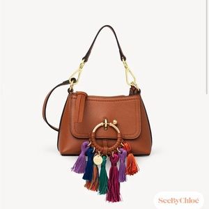 See by Chloe Joan Mini Crossbody/ Shoulder Bag- Caramelo